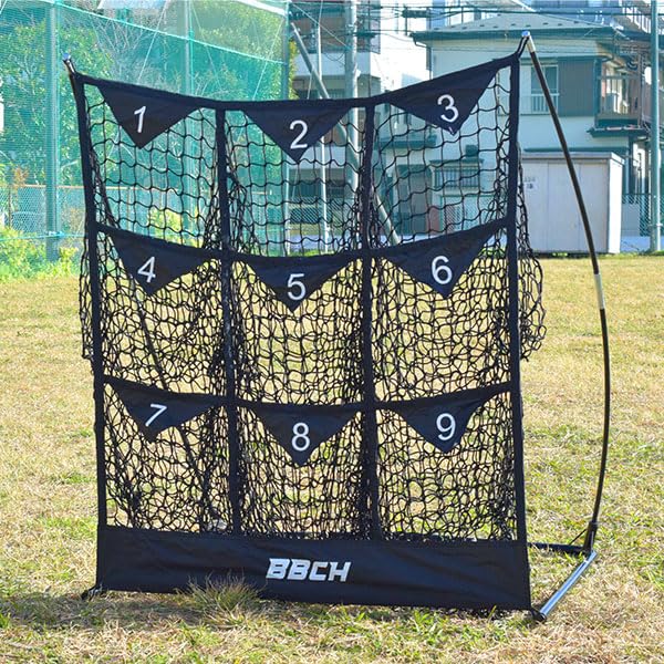 野球ネット Amazon.co.jp: 野球 練習 投球ネット 9ゾーン ネット 126×110cm 硬式